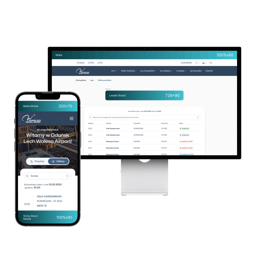 Szerokie możliwości reklamowe dopasowane do Twojego biznesu!