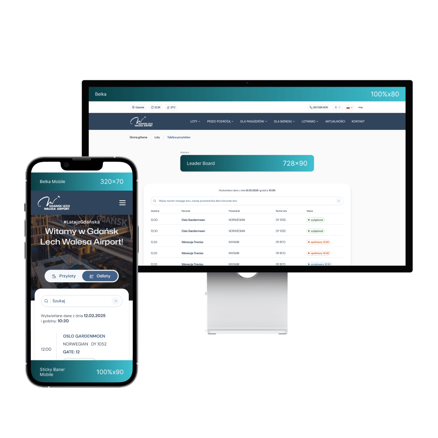 Szerokie możliwości reklamowe dopasowane do Twojego biznesu!